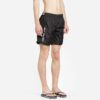 Off-White Herre C/O VIRGIL ABLOH Waist Logo Sports Shorts Svart