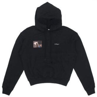 Off-White Herre c/o Virgil Caravaggio-trykk Svart Off-White Herre c/o Virgil Caravaggio-trykk Svart