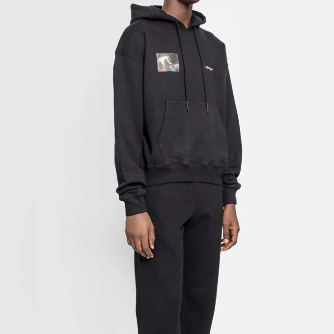 Off-White Herre c/o Virgil Caravaggio-trykk Svart