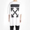 Off-White Herre C/O VIRGILABLOH Simpson Arrow Kortærmet Hvit T-skjorte