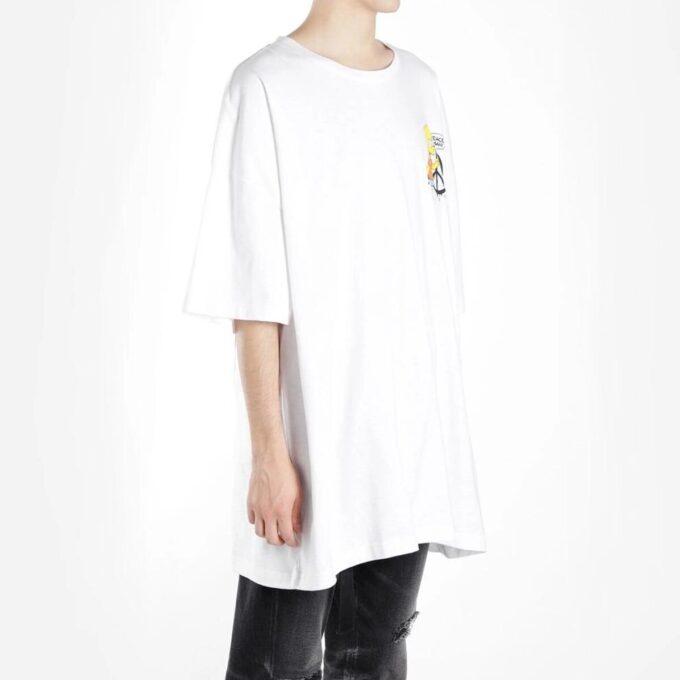 Off-White Herre C/O VIRGILABLOH Simpson Arrow Kortærmet Hvit T-skjorte