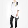 Off-White Herre C/O VIRGILABLOH Simpson Arrow Kortærmet Hvit T-skjorte