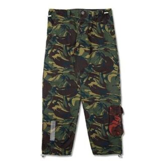 Off-White Herre Camouflage 9 Cargo Svart Bukser
