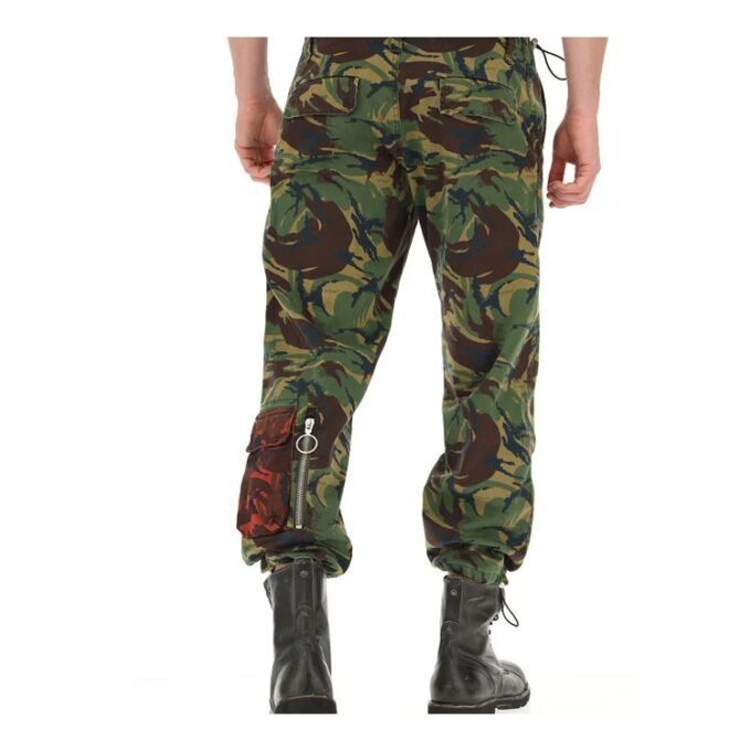Off-White Herre Camouflage 9 Cargo Svart Bukser