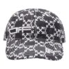 Off-White herre cap med pil-trykk, svart/hvit
