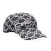 Off-White herre cap med pil-trykk, svart/hvit