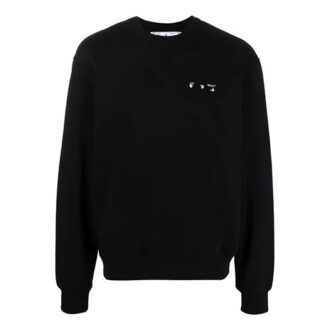 Off-White Herre Caravaggio-maleri Rundhalset Svart