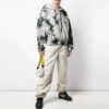 Off-White Herre casual lange bukser/bukser løs passform beige