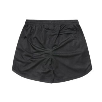 Off-White Herre CO VIRGIL ABLOH Rubber Strap Mesh Casual Shorts Svart