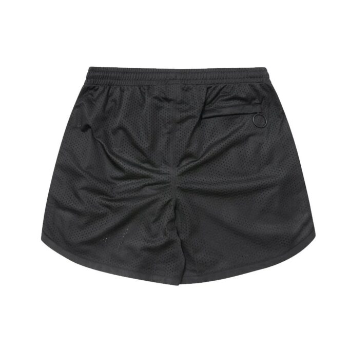 Off-White Herre CO VIRGIL ABLOH Rubber Strap Mesh Casual Shorts Svart