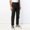 Off-White Herre D-midje Casual lange bukser/slacks Slim Fit Svart