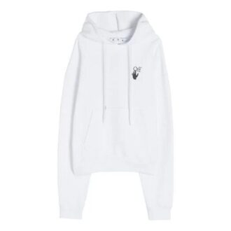 Off-White Herre Degrad Arrows Loose Fit Hvit Off-White Herre Degrad Arrows Loose Fit Hvit