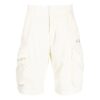 Off-White Herre ensfargede fritidsshorts Hvite
