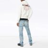 Off-White Herre Ensfarget Langermet Hvit
