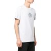 Off-White Herre ensfarget logo-trykk kortærmet hvit T-skjorte
