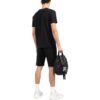 Off-White Herre ensfarget rundhalset kortærmet svart Short