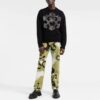 Off-White Herre FW21 3D-pilmønster Strikkegenser Ullgenser Løs Passform Svart