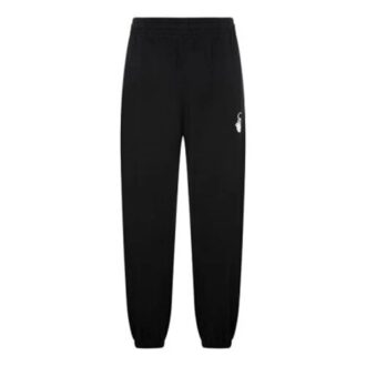 Off-White Herre FW21 Adornment Sportsbukser/Joggebukser Svart