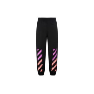Off-White Herre FW21 Adornment Sportsbukser/Joggebukser Svart