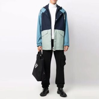 Off-White Herre FW21 Alfabetlogo Cargo Langbukser/Bukser Løs Passform Svart