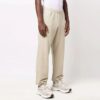 Off-White Herre FW21 Arrow ensfarget pakke med fot, sportsbukser/joggebukser, løs passform, khaki