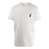 Off-White Herre FW21 Arrow Logo Bomull Kortærmet Grå T-skjorte