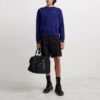 Off-White Herre FW21 Arrow Logo Rundhalset genser Blå