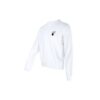 Off-White Herre FW21 Arrow-trykk Pullover Rundhals Langermet Løs Passform Hvit