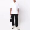 Off-White Herre FW21 Arrows-logo mønster sportsbukser/joggebukser Svart