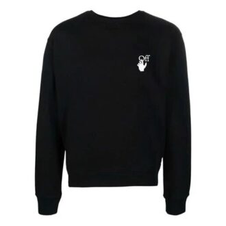 Off-White Herre FW21 Arrows-mønster Løs Passform Svart Off-White Herre FW21 Arrows-mønster Løs Passform Svart
