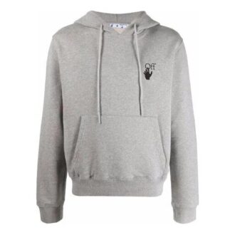 Off-White Herre FW21 Arrows-trykk Logo Snøring Løs Passform Grå Off-White Herre FW21 Arrows-trykk Logo Snøring Løs Passform Grå