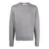 Off-White Herre FW21 Basic Rundhalset Pullover Ullgenser Grå