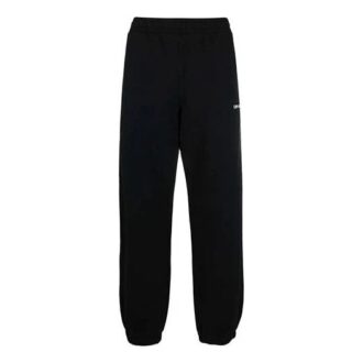 Off-White Herre FW21 Caravaggio-maleri-pakke Fotsportbukser/Joggebukser Svart