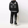 Off-White Herre FW21 Caravaggio-maleri-pakke Fotsportbukser/Joggebukser Svart