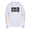 Off-White Herre FW21 Caravaggio-maleri-trykk Pullover Løs passform Hvit