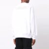 Off-White Herre FW21 Caravaggio-trykk, løs passform, hvit
