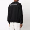 Off-White Herre FW21 Caravaggio-trykk, løs passform, svart