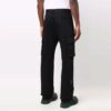 Off-White Herre FW21 Ensfarget Cargo Casual Langbukse/Bukser Løs Passform Svart