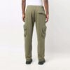 Off-White Herre FW21 Ensfarget Cargo-lomme Sportsbukser/Joggebukser Løs passform Brun