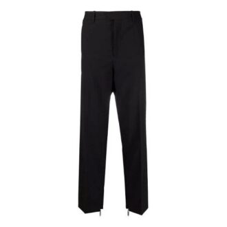 Off-White Herre FW21 ensfarget casual langbukser/bukser svart