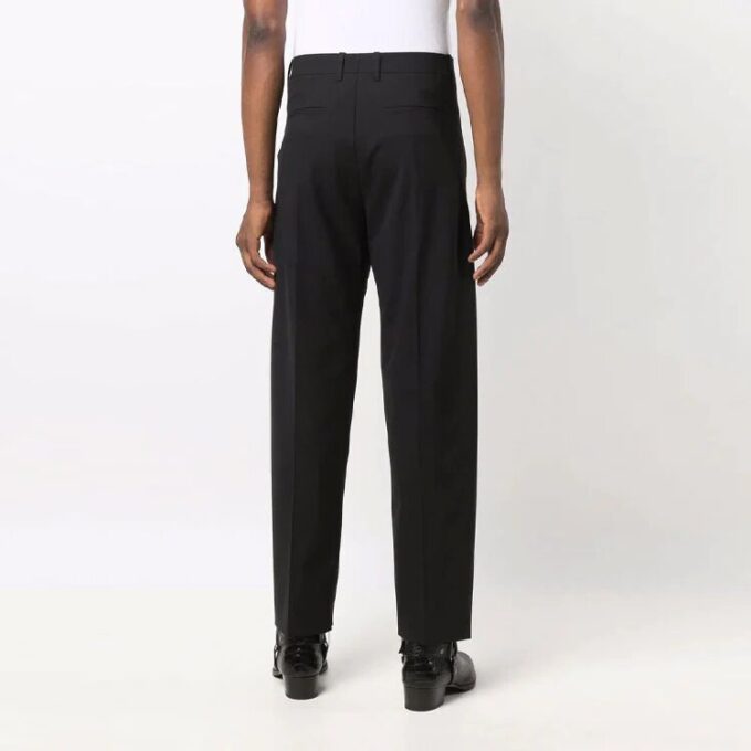 Off-White Herre FW21 ensfarget casual langbukser/bukser svart