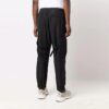 Off-White Herre FW21 Ensfarget Funksjonell Casual Cargo-bukser/bukser Svart