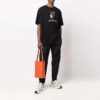 Off-White Herre FW21 Ensfarget Funksjonell Casual Cargo-bukser/bukser Svart