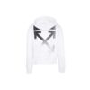 Off-White Herre FW21 Gradient Arrow Pattern Langermet Loose Fit Hvit