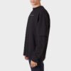 Off-White Herre FW21 Grønn pil på ermet Langermet løs passform Svart T-skjorte