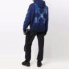 Off-White Herre FW21 Ikonisk pilemønster med snøring, løs passform, blå