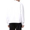 Off-White Herre FW21 Logo Alfabet-trykk Rundhalset genser Løs passform Hvit
