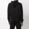 Off-White Herre FW21 Logo-genser med snøring, løs passform, svart