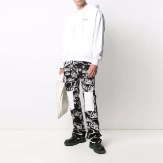 Off-White Herre FW21 Logo Hvit