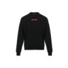 Off-White Herre FW21 Logo med pilemønster, pullover, løs passform, svart